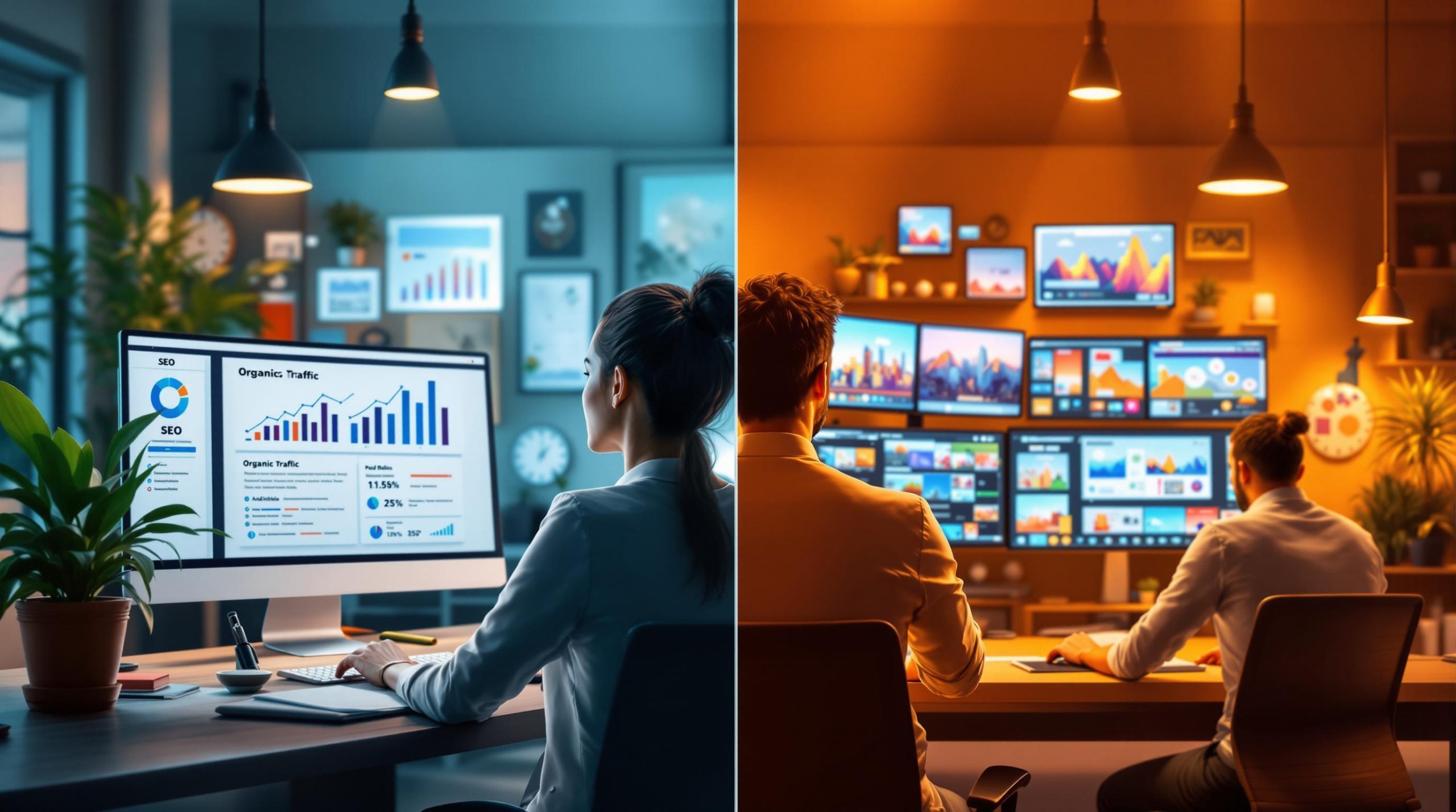 SEO vs. Mídia Paga: Qual Estratégia Escolher? SEO vs. Mídia Paga: Qual Estratégia Escolher?