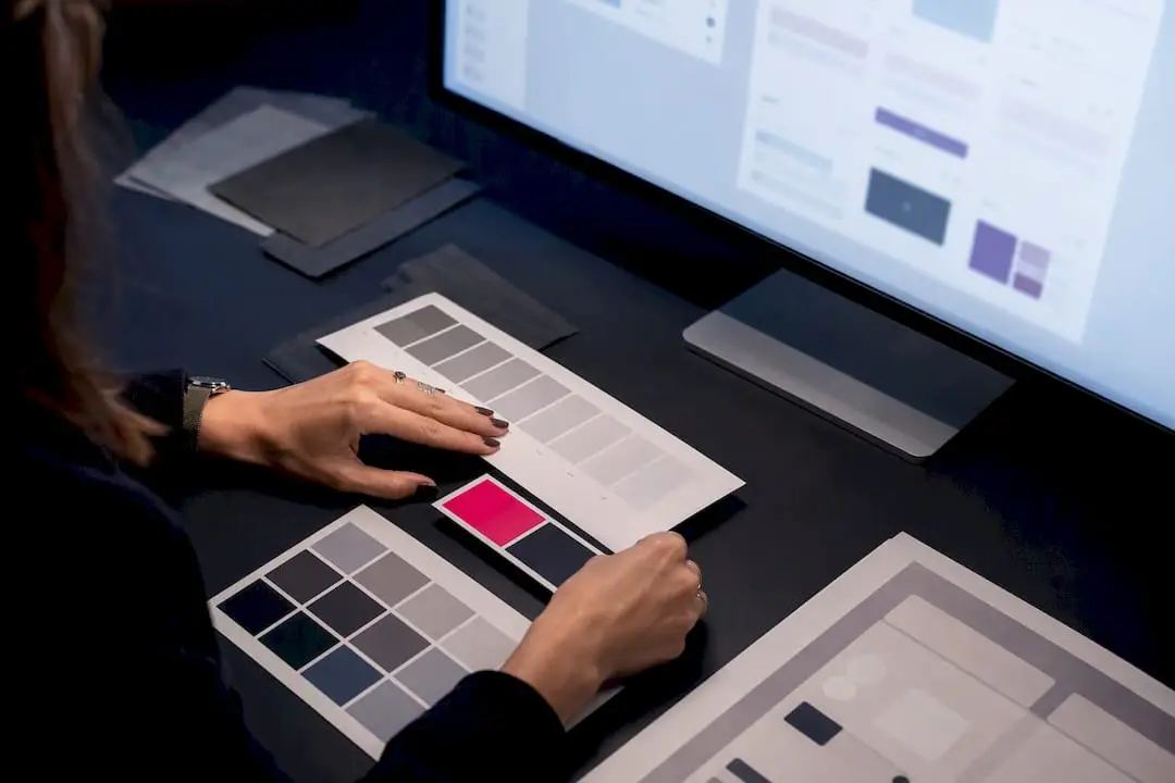 Sistema de design com componentes visuais