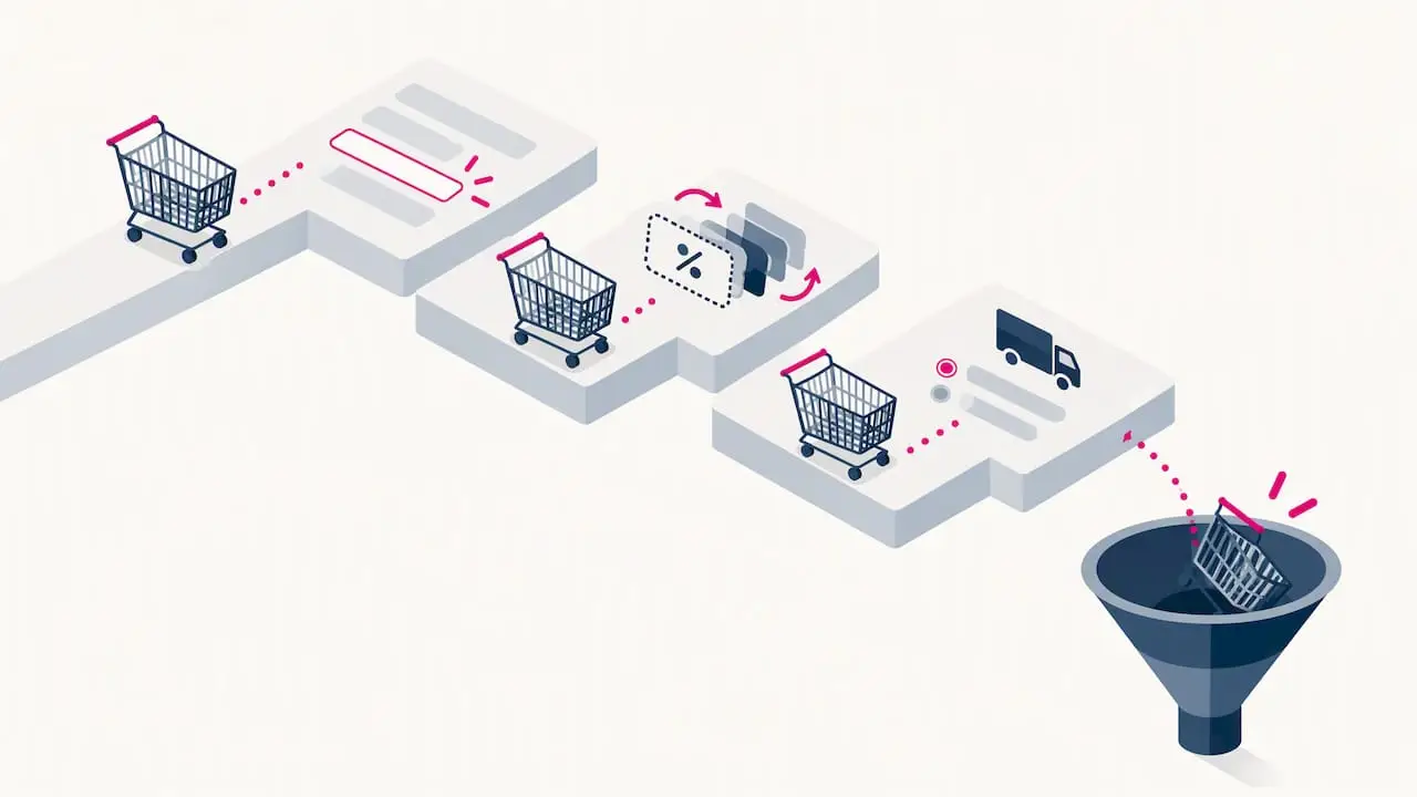 Indicadores de comportamento num funil de compra