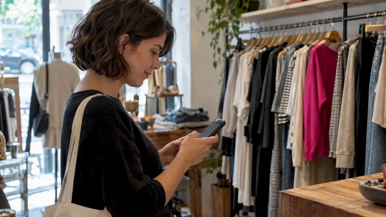 1791457774567_Cliente-confirma-compra-social-numa-boutique Cliente confirma compra através de rede social numa boutique